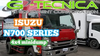 GTECNICA | 4X4 ISUZU N700 4HG1 ENGINE MINIDUMP | MARLBORO 2TONE COLOR DESIGN