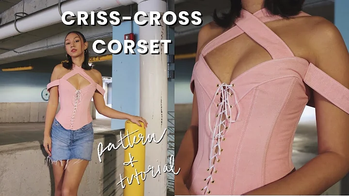 Criss-Cross Corset Top PATTERN & Tutorial!  (highl...