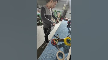 How to assemble a large frame invisible rewinding yarn box? High definition diamond mesh#qiangning