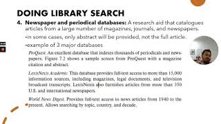 LBT10103 CHAPTER 7 GATHERING MATERIALS