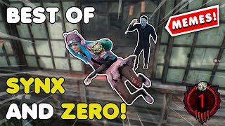 Synx and Zer0 BEST/WORST Moments in Dead by Daylight! (memes)