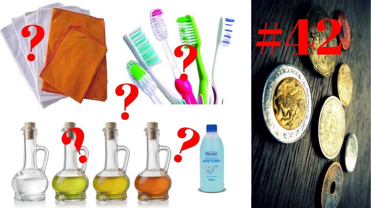 MOEDAS: Devemos limpar? Como preservar?