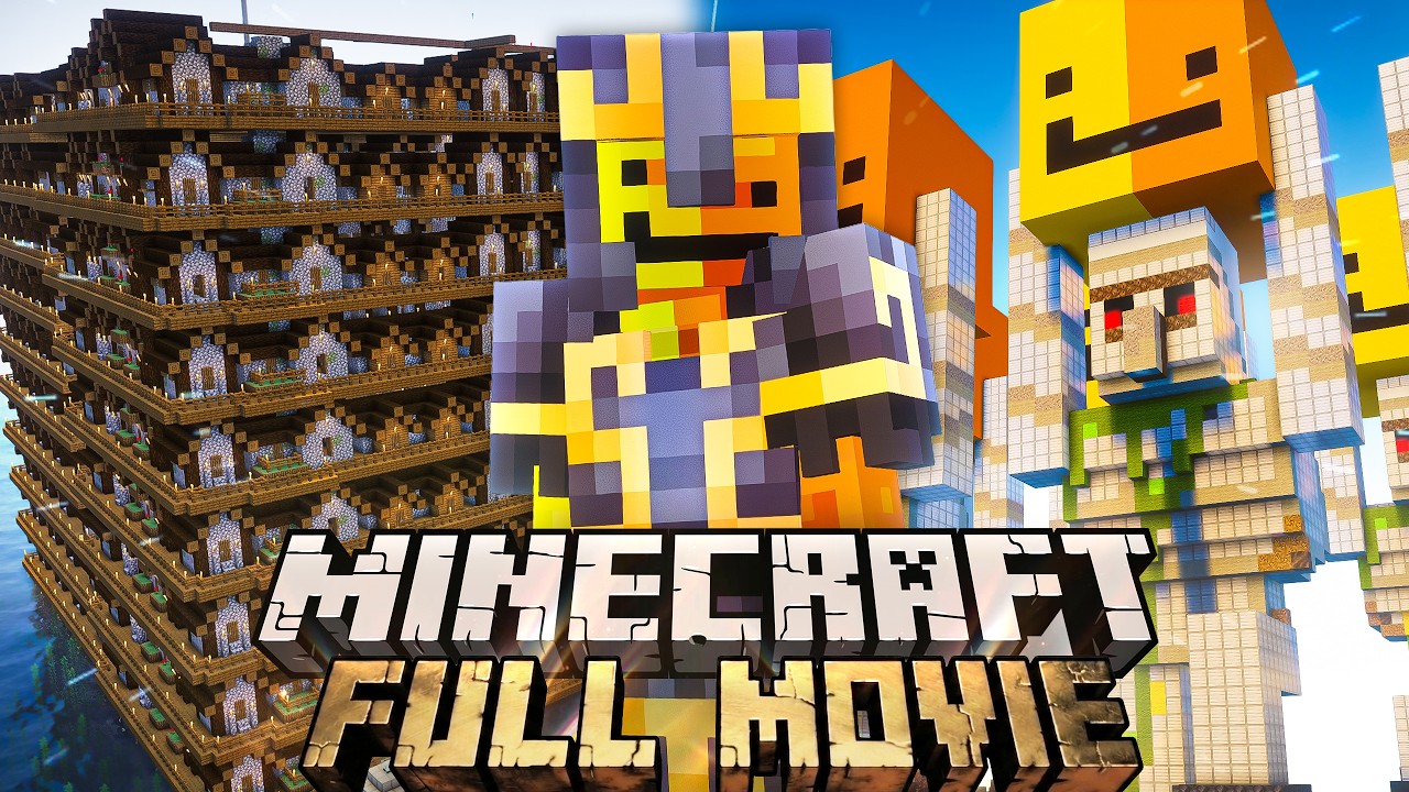 I Survived 1000 Days in My Minecraft Forever World! [FULL MOVIE]