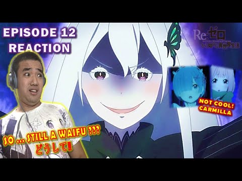 Just Why Echidna Re Zero Season 2 Episode 12 37 Reaction Review Re ゼロから始める異世界生活 2期 12話 Youtube