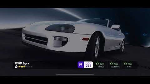 NFS No Limits Toyota Supra Stage 3 Complete