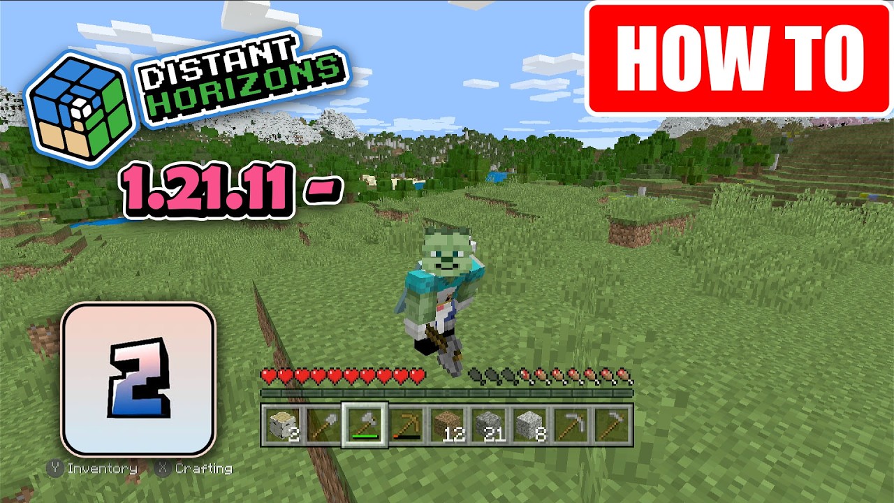 minはるオーダーページ Distant Horizons 1.21.11 Zalith Launcher How To - YouTube