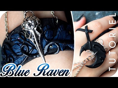 { TUTORIEL } - BLUE RAVEN - Halloween #1