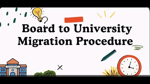 Online Board to University Migration (BISE Swat)