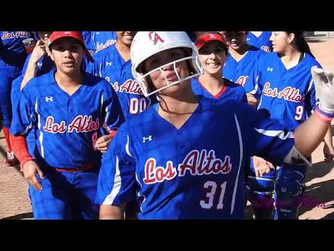 Los Altos High School Varsity Fastpitch Softball Team HYPE Video 3-9-1