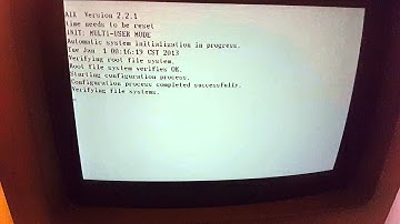 IBM 6151 RT Booting