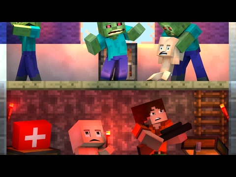 Minecraft | Who's Your Daddy Family? Zombies Take Over the World! (Zombie Apocalypse)