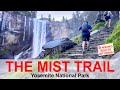 The mist trail in yosemite national park hiking routes  helpful tips