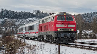 Br218 Mit Hoch-Tief Makrofon Immenstadt Im Allgäu