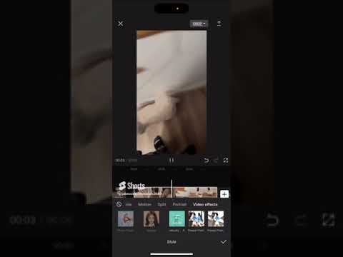 How to add AUTO VELOCITY on CAPCUT