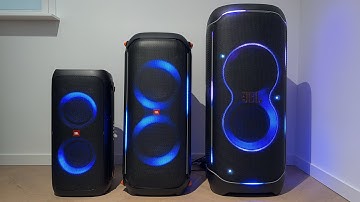 JBL Partybox 310 vs 710 vs Ultimate - Sound comparison test