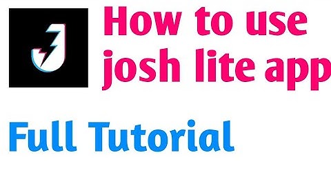 Josh lite app | how to use josh app | Josh Lite - Snacky Short videos | Made in India|josh app video