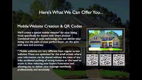 Promotional Videos and Mobile Websites For Your Real Estate Listings That Need To Get Sold...