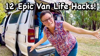 Van life made easy - Top 12 hacks, tips and tricks.