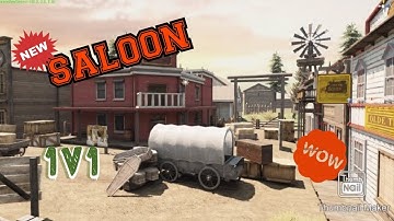 *NEW* SALOON MAP + 1v1 GAMEPLAY COD MOBILE
