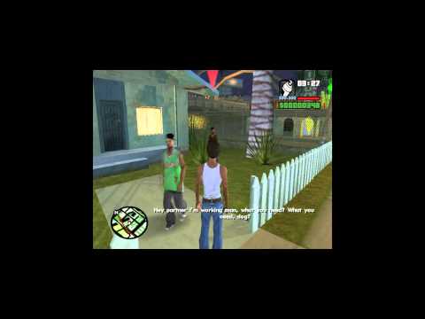 TTG - Lets Play GTA:San Andreas Mission 4 with Jin...