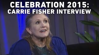 Carrie Fisher Interview with StarWars.com | Star Wars Celebration Anaheim