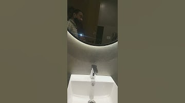 All sensor bathroom fitting