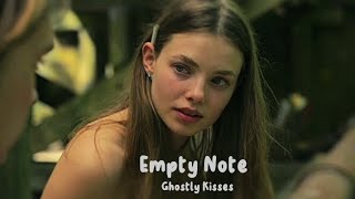 ghostly kisses - empty note (Lyrics)
