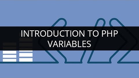 Introduction to PHP Variables | Learn PHP Variable | Edureka
