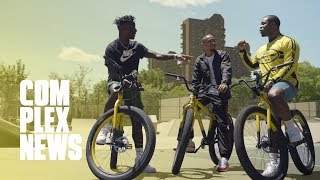 A$AP Ferg and Nigel Sylvester Bike Around Harlem