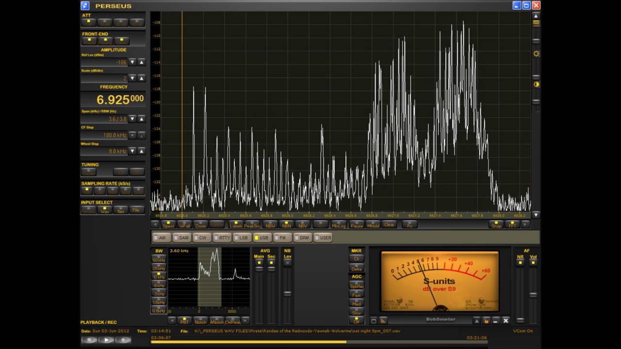 "YAWNEB" HF Shortwave Pirate Radio Station w/ Gary Numan, 6925 kHz