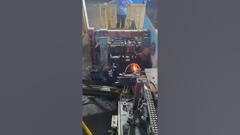 The effect of roll forging machine applied in the forging production process.