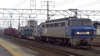 JR貨物 EF200-3 貨物列車 (1064レ EF200に運用替え) 東海道本線 清洲駅