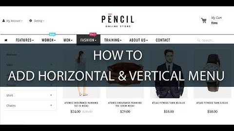 How To Add Widget Vertical Menu, Horizontal Menu And Tree Menu - Magento 2 Mega Menu Tutorials