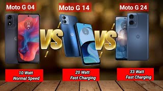 Moto G04 VS Moto G14 VS Moto G24 Full Comparison🔥Video | Tech NIDE @TechNIDE