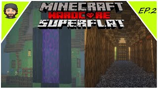 Nether And Trading Hall  Superflat Hardcore Ep.2 {Days 46-90} @mr.saturday