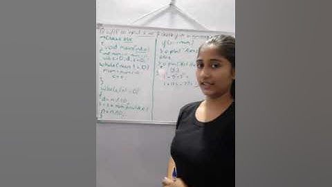 WAP to input a no. and check if it