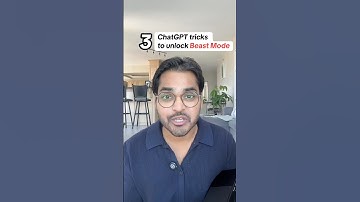 3 ChatGPT tricks legends are using to unlock Beast Mode! #aitools chatgpthack #chatgpttips  #ai