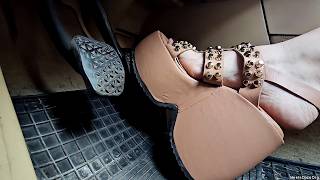 Driving BMW e60 in Very High Heels Pt 3 Preview