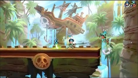 Brawlhalla Ranked 1v1s: Ada vs. Queen Nai (about 1200 Elo)