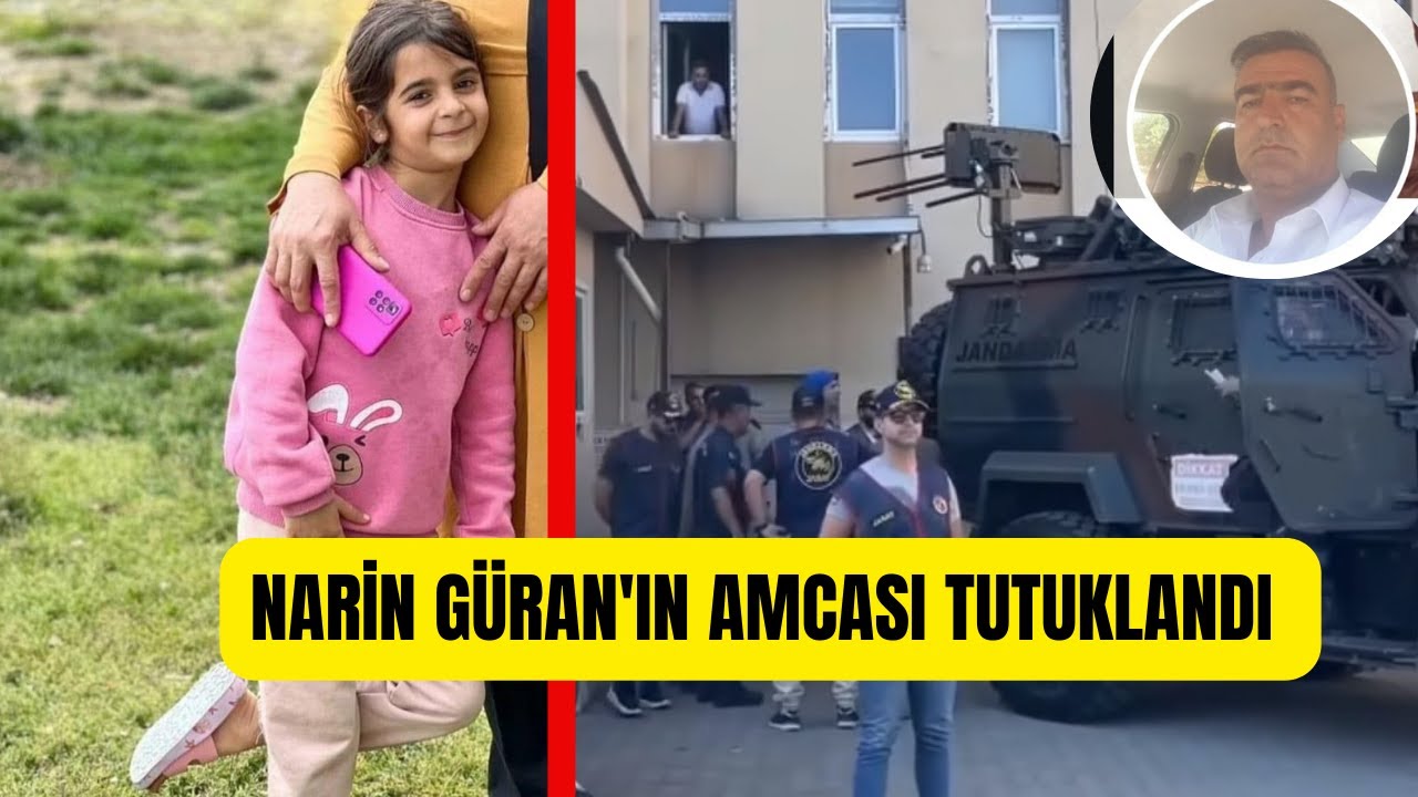 Narin Güran'ın Amcası Salim Güran Tutuklandı. #sondakika #naringüran ...