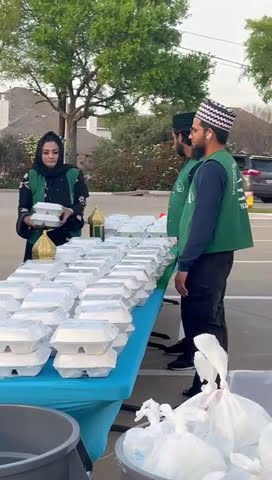 ramadan food box distribution