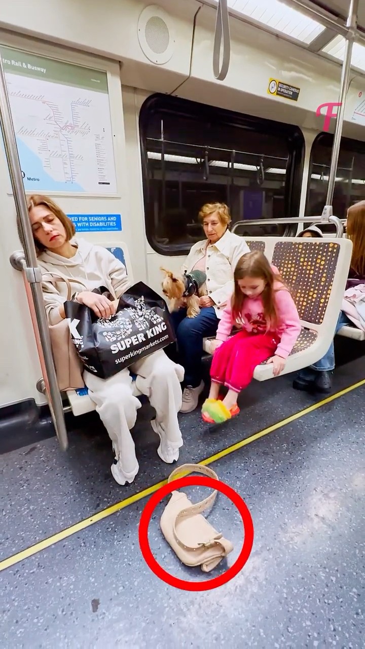 Her Bag Fell, but Watch What This Little Girl Did! #shorts
