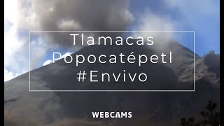 Volcán #Popocatépetl En Vivo | Vista Tlamacas, Estado de México