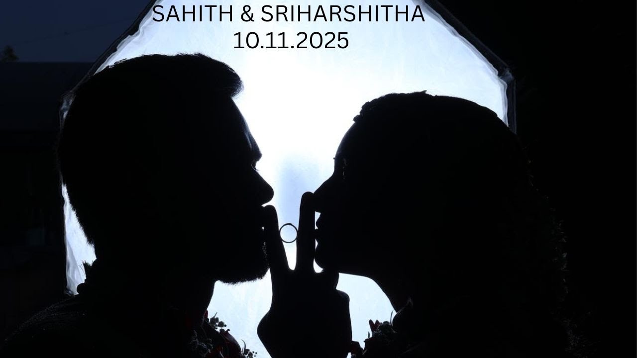 SAHITH & SRIHARSHITHA | ENGAGEMENT | PROMO | 10th NOV 2025