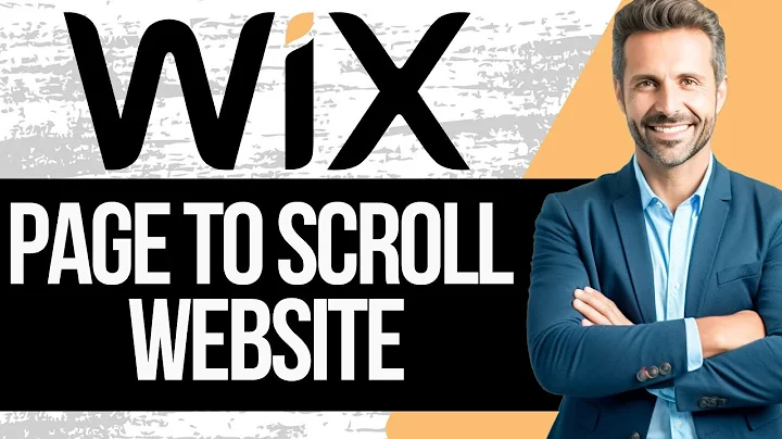 How To Change Pages To Scroll Website Wix | Add Scroll Effect Tutorial