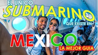 El UNICO SUBMARINO que existe en MEXICO está en Cozumel, EL ATLANTIS  ¡guia de como llegar y costos!