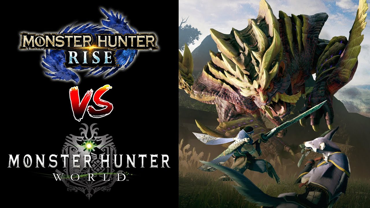 Monster Hunter Rise vs. Monster Hunter World 15 BIGGEST DIFFERENCES