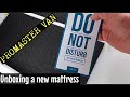 UNBOXING A NEW MATTRESS FOR THE VAN |  RAM PROMASTER