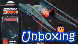 TIE SILENCER Unboxing - Expansion for Star Wars X-Wing Miniatures Game - Contents and Model Review