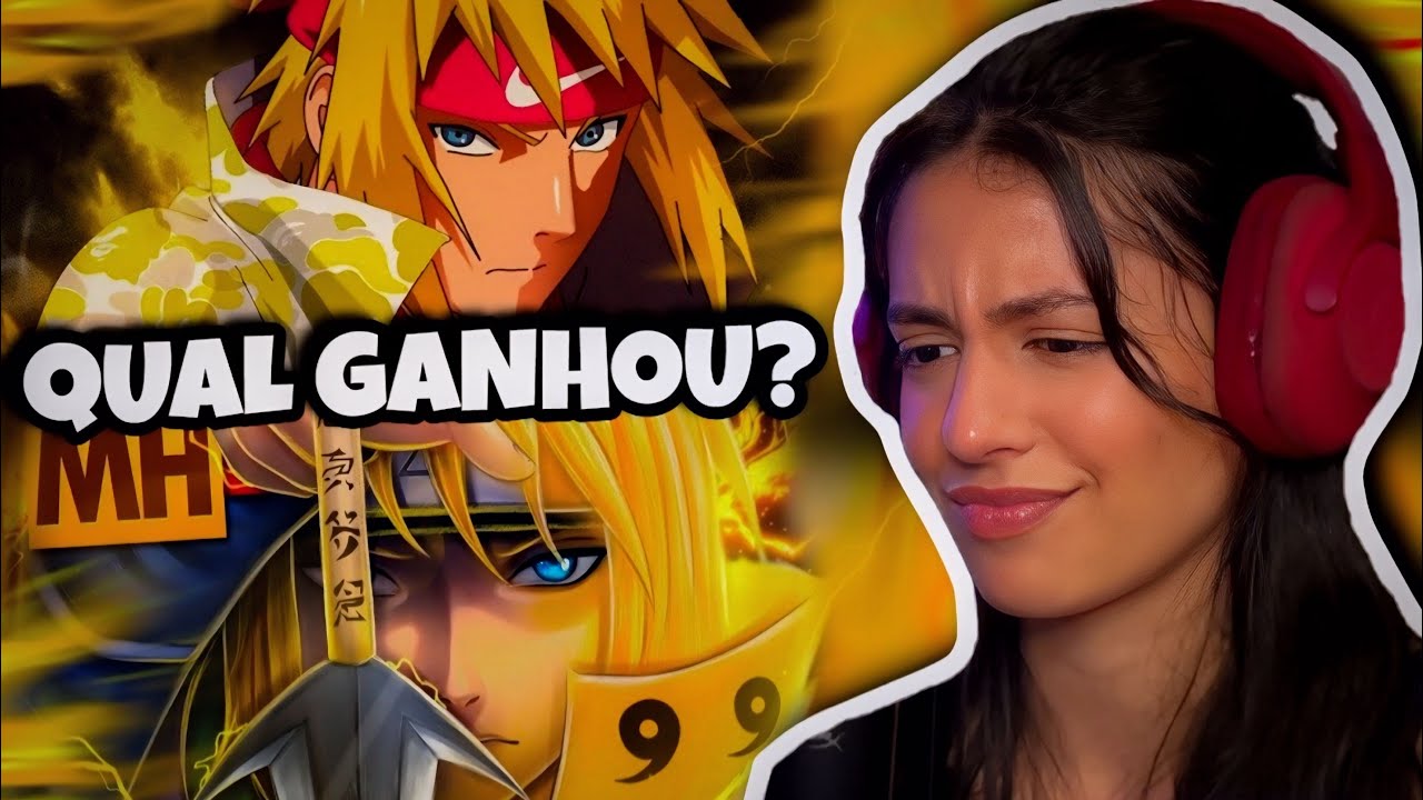 REACT 2 EM 1 Tipo Minato (Naruto) | MHRAP | gostosa reagindo